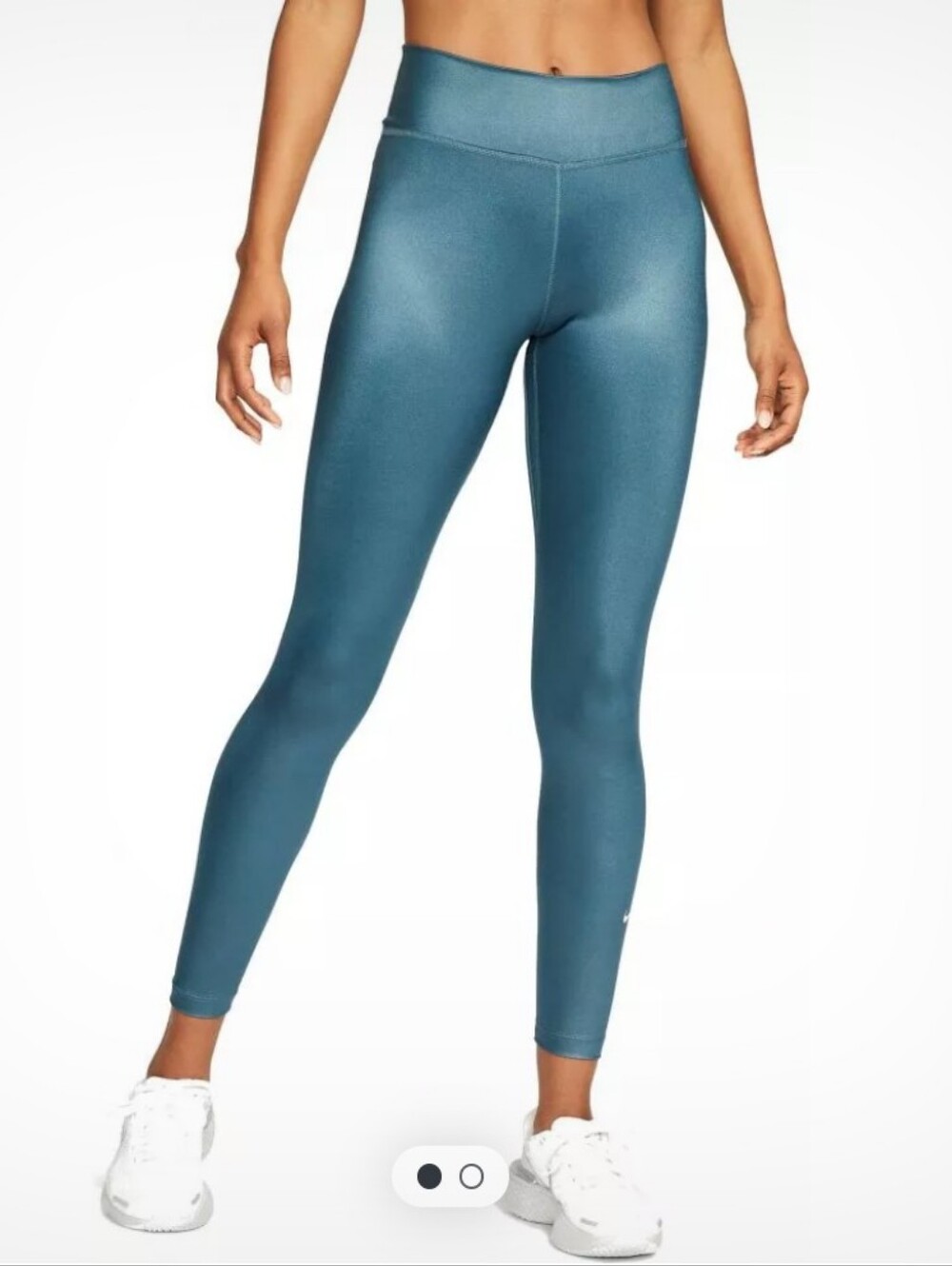 Nike One Shine Dark Teal Leggings
